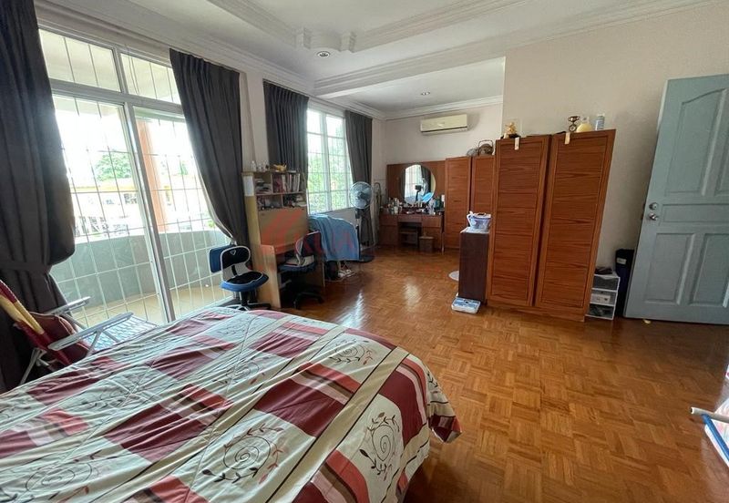 Double Storey Semi Detached House For Sale! Located at Ong Guan Poh, Rubber Road