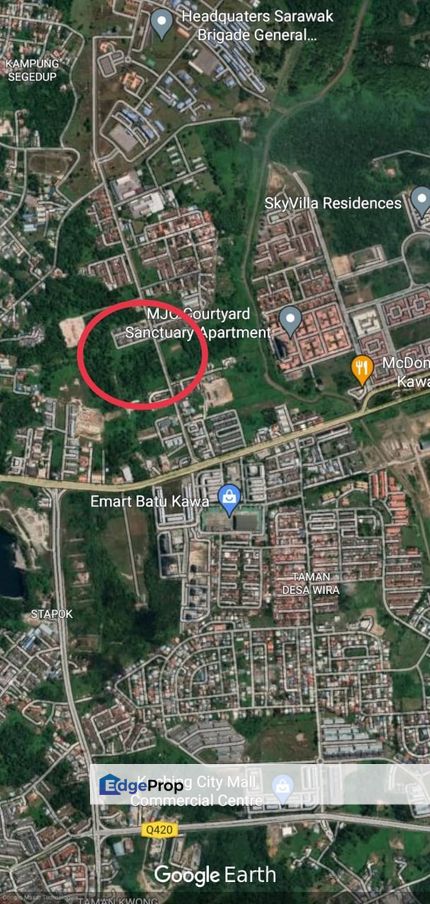 Land For Sale! Located at Jalan Field Force, 3 1/2 mile Jalan Batu Kawa, Sarawak, Kuching
