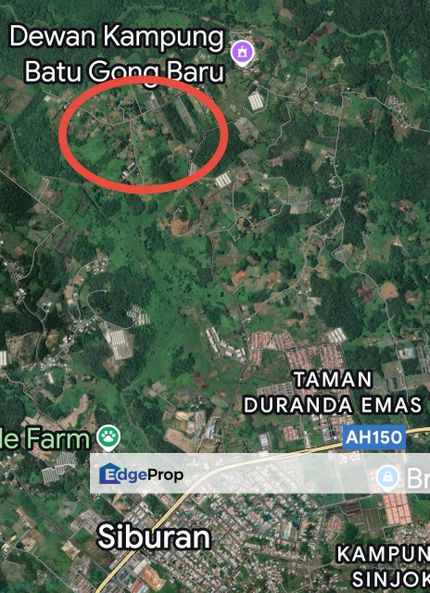 1st lot land at Batu Gong Kuching Serian 17 mile (Siburan Duranda Emas), Sarawak, Kuching