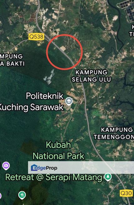 Matang Jalan Akses FAC @ Lebuhraya Pehin Sri Adenan Satem, Sarawak, Kuching