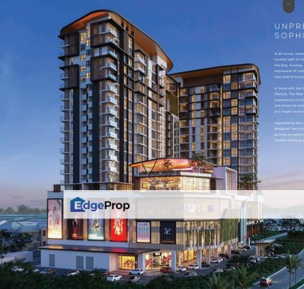 The Rise Residence Apartment For Sale! Located at Hup Kee, Sarawak, Kuching