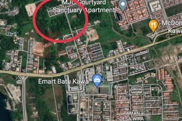 Land For Sale Located at Jalan Field Force 3 1/2 mile Jalan Batu Kawa