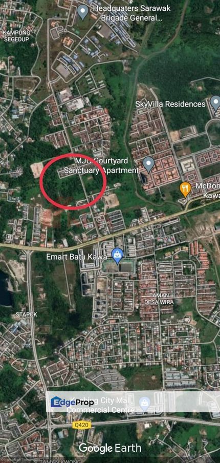Land For Sale Located at Jalan Field Force 3 1/2 mile Jalan Batu Kawa, Sarawak, Kuching