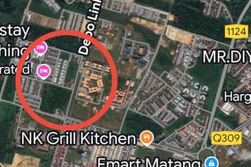 Land For Sale at Jalan Kasuari / Depo Link Matang 1 acre