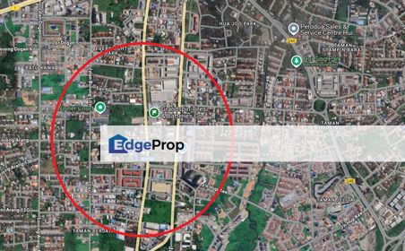 First Lot Land For Sale! Located at 4th Mile, facing Main Road, Sarawak, Kuching
