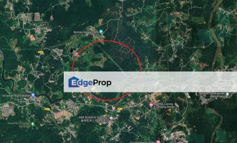 Hilly Land at Rantau Panjang Batu Kawa For sale, Sarawak, Kuching