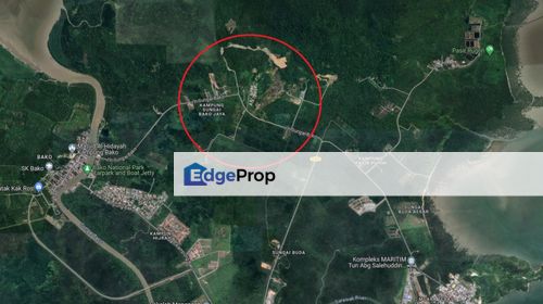 Land For Sale Located at Bako, Jalan Sungai Bako, Sarawak, Kuching