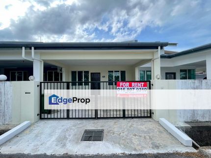 Single Storey Intermediate Terrace House for Rent. Located at Taman Uni Central, Sarawak, Kota Samarahan