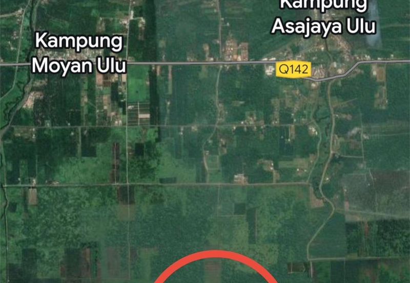 Agriculture land For Sale! Located at Jalan Kuching Serian Batu 22