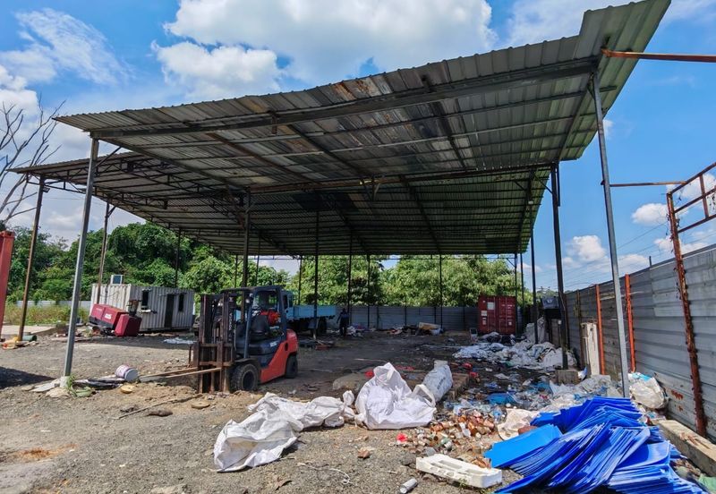 Facing Main Road Land For Rent! Located at 15th Mile