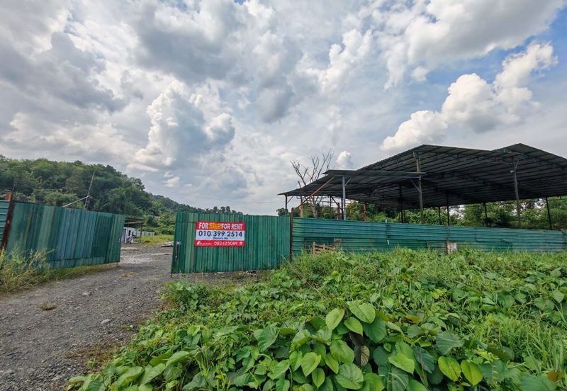 Facing Main Road Land For Rent! Located at 15th Mile