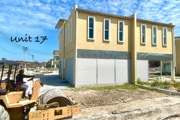 Double Storey Semi-Detached Warehouse For Sale! Located at Jalan Semaba