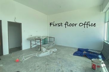 Double Storey Semi-Detached Warehouse For Sale! Located at Jalan Semaba