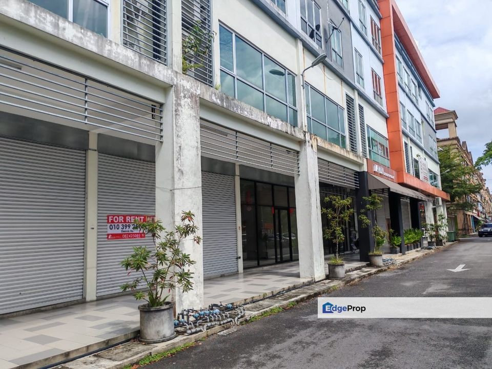 Ground Floor Intermediate Shoplot For Rent! Located at Papillon Street Mall, MJC Batu Kawa, Sarawak, Kuching