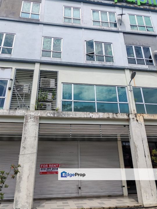 Ground Floor Intermediate Shoplot For Rent! Located at Papillon Street Mall, MJC Batu Kawa, Sarawak, Kuching