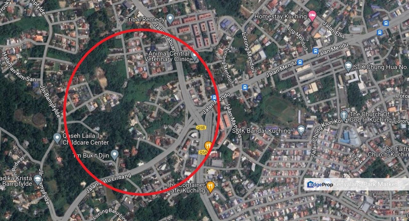 Bungalow Vacant Land For Sale! 📍Located at Jalan Tabuan, Sarawak, Kuching