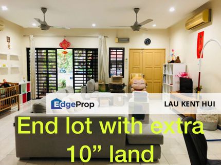 Bandar Nusaputra Puchong South Selangor End Lot 2 sty Landed House plus 10' land, Selangor, Puchong South