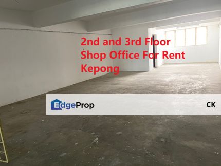 shop office for rent near mrt and plenty of parking @ Taman Pusat Kepong, Kepong, Kuala Lumpur, Kuala Lumpur, Kepong