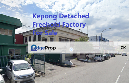 Freehold Taman Kepong Factory for Sale with CF @ Taman Kepong Industrial Area, Kepong , Kuala Lumpur, Kepong