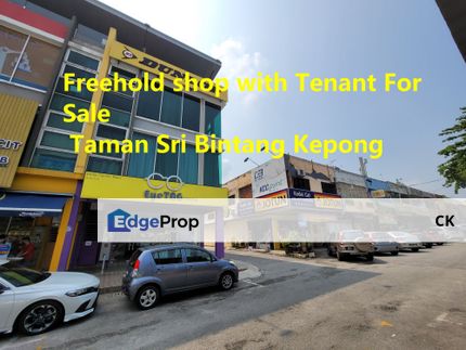 3 storey Freehold Shop @ Taman Sri Bintang, Segambut, Kuala Lumpur, Kuala Lumpur, Segambut