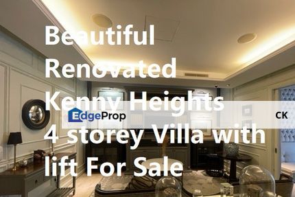 Freehold 4storey Link Villa with designer furnished @ Kenny Heights Villa, Sri Hartamas, Kuala Lumpur, Kuala Lumpur, Sri Hartamas 