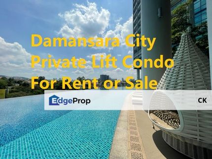 Beautiful view with private lobby fullyfurnished condo for sale@ DC Residensi ( Damansara City), Damansara Heights, Kuala Lumpur, Kuala Lumpur, Damansara Heights