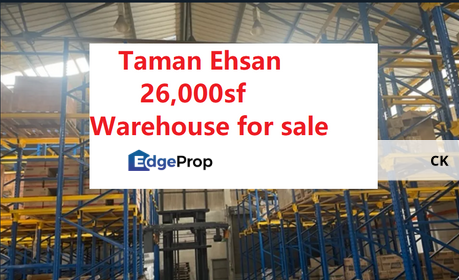 Kepong Factory suitable for logistic and warehouse@ Taman Ehsan, Kepong, Kuala Lumpur, Kuala Lumpur, Kepong