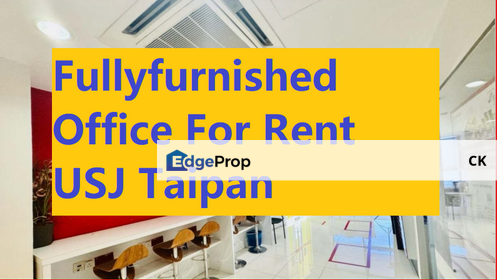 Fully furnished Office For Rent in Usj Taipan, Selangor, Subang Jaya