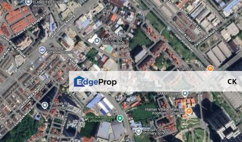 Setapak Industrial Land For Sale 20,785sf , Kuala Lumpur, Setapak