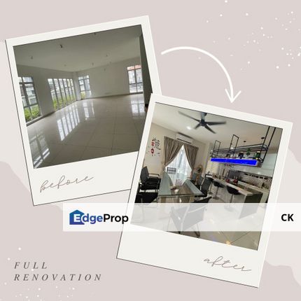 Grade A unit Semi-D — fully renovated, no extra costs needed., Selangor, Sungai Buloh
