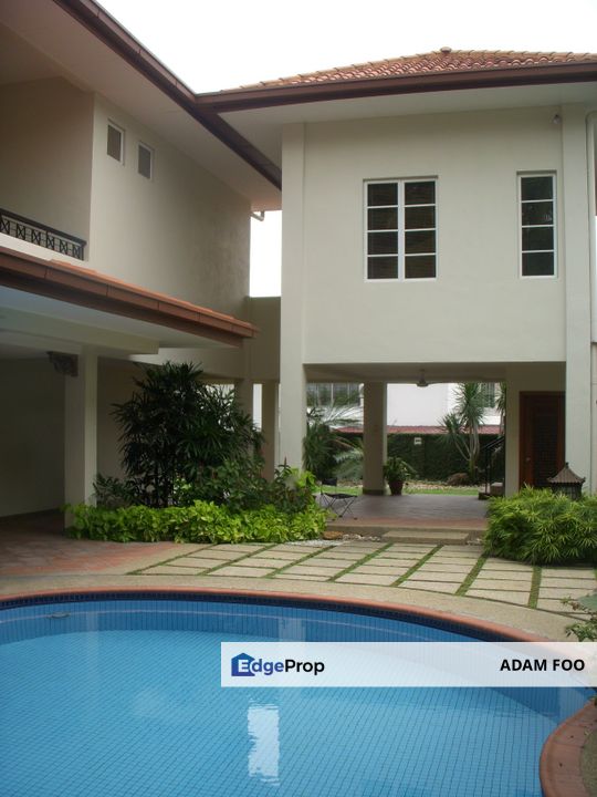 Taman Sri Ukay / Taman Hillview / Ampang 2 storey bungalow with swimming pool , freehold in guarded area, Selangor, Ulu Kelang