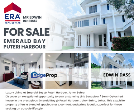 Luxurious Waterfront Living Tastefully Curated Interiors , Johor, Johor Bahru