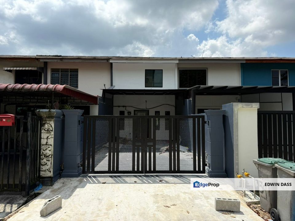 Jalan Geharu Taman Rinting Double Storey Low Cost House, Johor, Masai