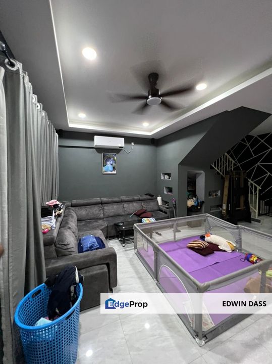 Taman Scientex Utama Senai Double Stry Renovated, Johor, Senai