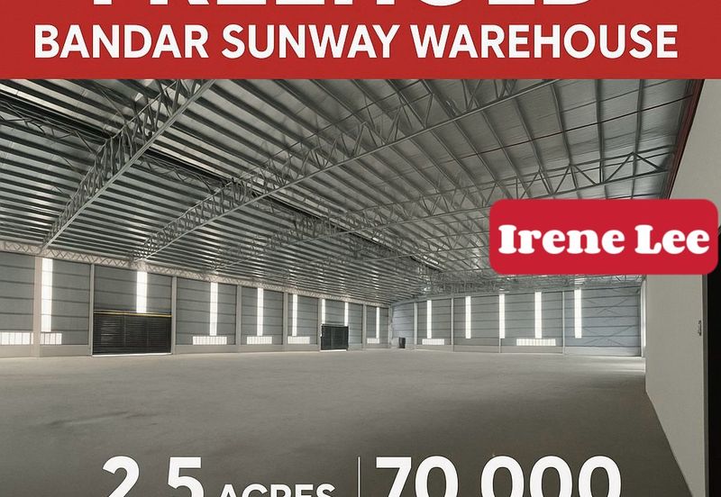 Freehold detached factory Bandar Sunway Selangor Malaysia 