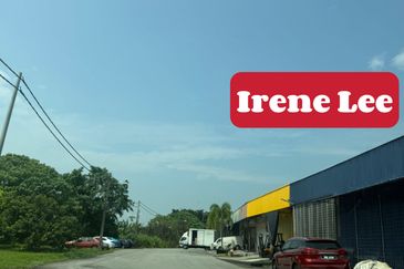 Taman bangi jaya Semenyih single storey corner warehouse 