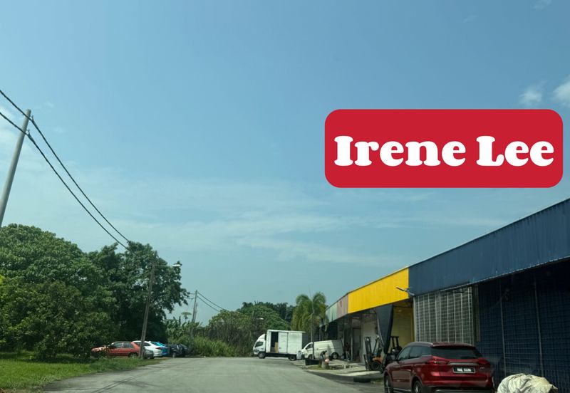 Taman bangi jaya Semenyih single storey corner warehouse 
