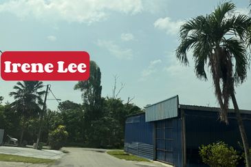Taman bangi jaya Semenyih single storey corner warehouse 