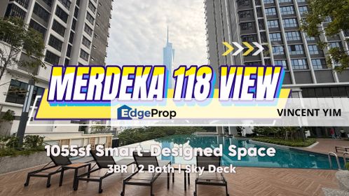 Sunway Belfield Residence | High Floor 1055sf | Panoramic Merdeka 118 Views | Brand New | Sky Deck & Full Facilities, Kuala Lumpur, KL City