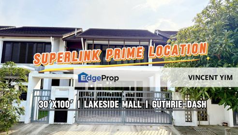 [Freehold] Elmina Clusia Superlink | 30x100 | Direct Guthrie-DASH Access | Near Chong Hwa High School (2027), Selangor, Shah Alam