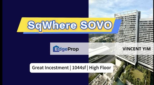 1044 Sq. Ft. Commercial Unit for Sale in SOVO SqWhere | Prime Business Location, Selangor, Sungai Buloh