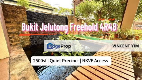 Bukit Jelutong House For Sale! 4R4B Ensuite, 2500sf, Near NKVE & DASH – Must Sell!, Selangor, Shah Alam