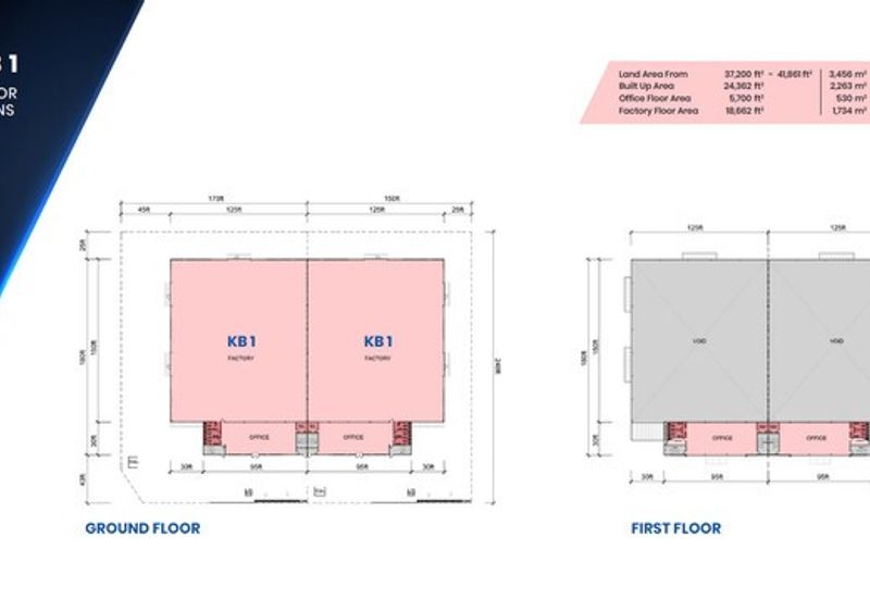 West Meru Industrial Park Semi-Detached Factory For Rent