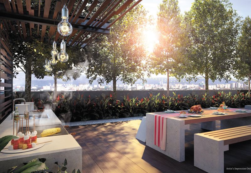 "Luxury Hill Top Sky Semi-D Condo KLCC View  