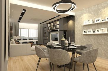 Semi-D Condo 1500SF LUXURY KL CITY VIEW 