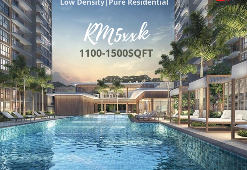  SUPER Low Density Sky SEMI-D CONDO 