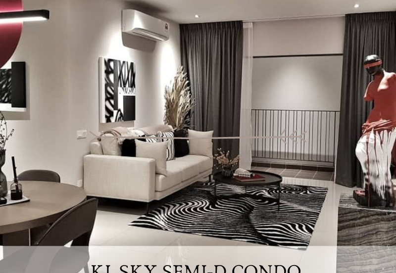 Luxury Sky Semi-D Condo with KLCC Full View 1000sf