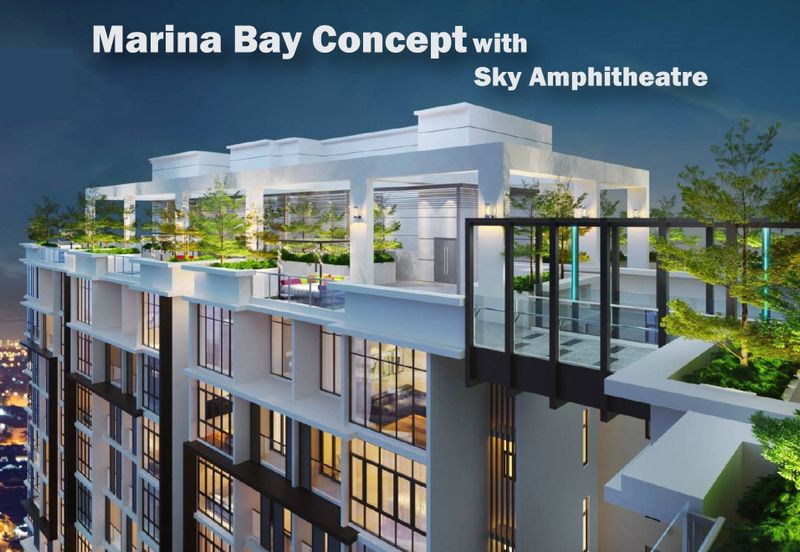 Sky Semi D Condo, KLCC View, 3R3B [100% Full Loan]