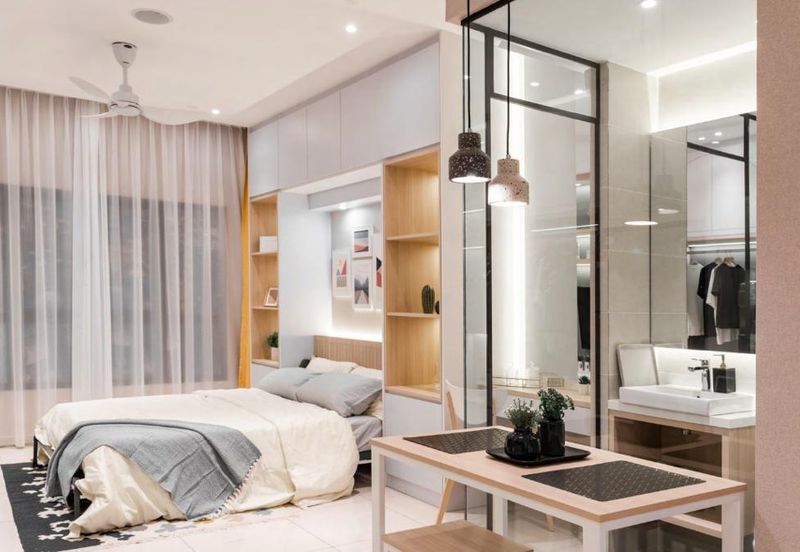 1min walk to LRT 3.5mins to KLCC. Airbnb