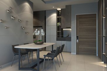 Walking 3min to MRT Fully Furnished Condo 